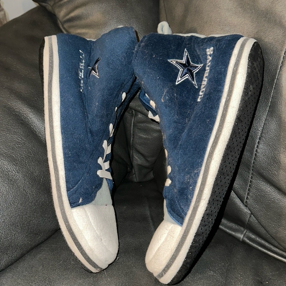 Men’s Large XL Dallas Cowboys NFL Vintage Slippers